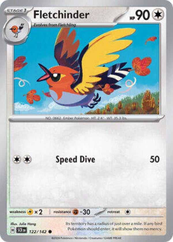 SCR 122 Fletchinder reverse holo