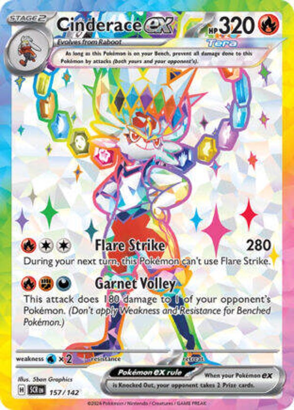 SCR 157Cinderace EX