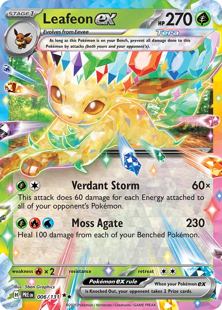 PRE 006 Leafeon EX