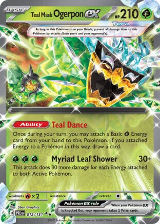 PRE 012 Teal Mask Ogerpon EX
