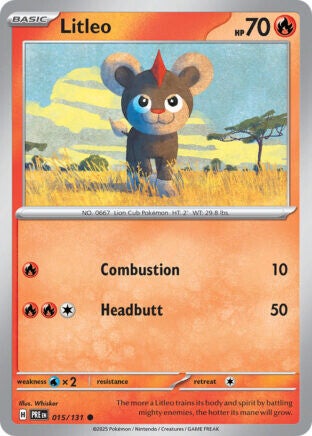 PRE 015 Litleo reverse holo