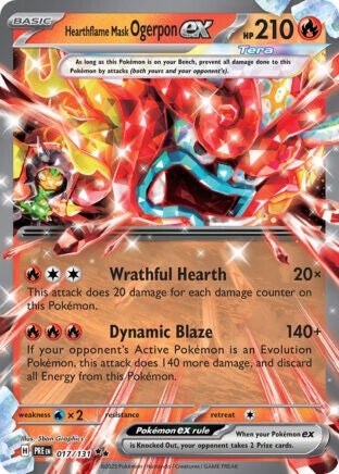 PRE 017 Hearthflame Mask Ogerpon EX