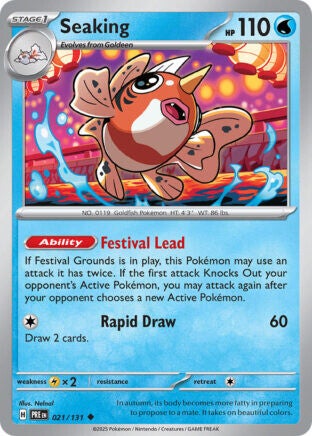 PRE 021 Seaking reverse holo