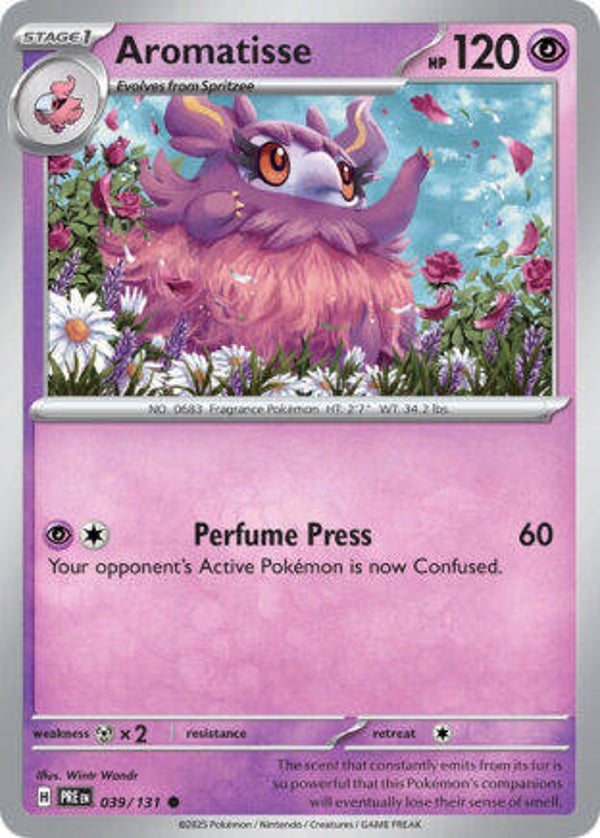 PRE 039 Aromatisse reverse holo