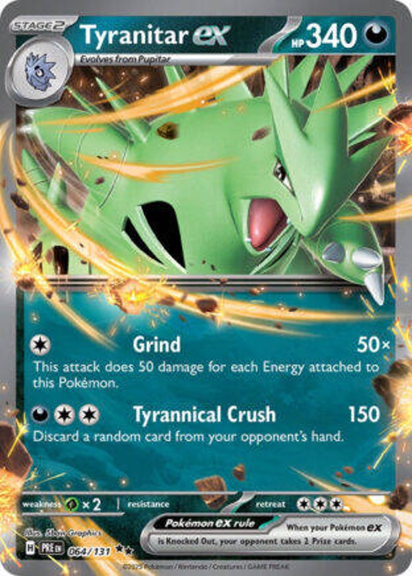 PRE 064 Tyranitar EX