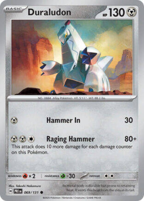 PRE 069 Duraludon reverse holo