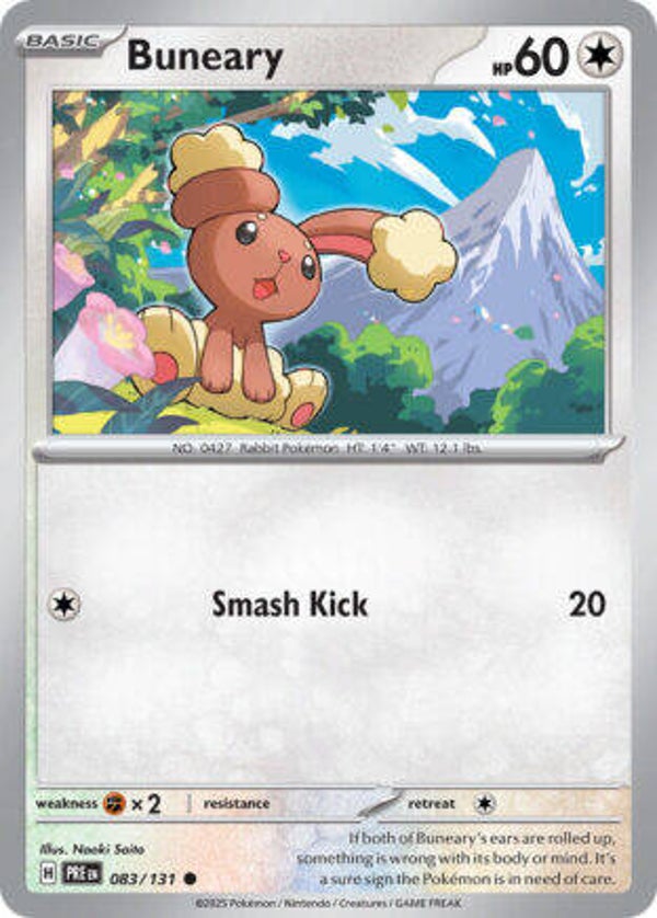 PRE 083 Buneary reverse holo