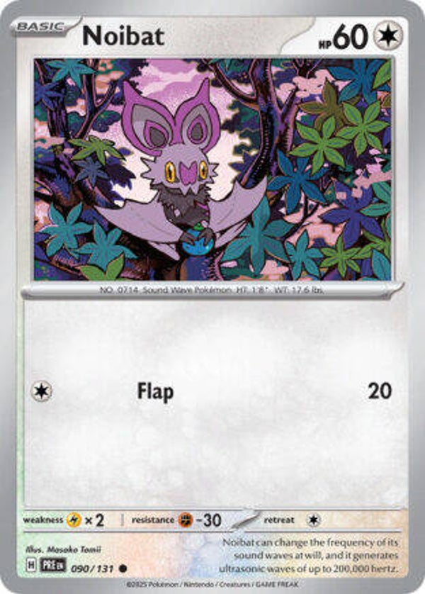 PRE 090 Noibat reverse holo