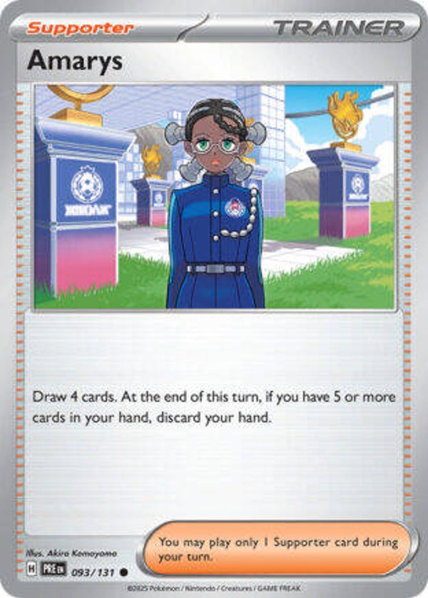 PRE 093 Amarys reverse holo