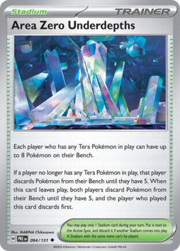 PRE 094 Area Zero Underdepths reverse holo