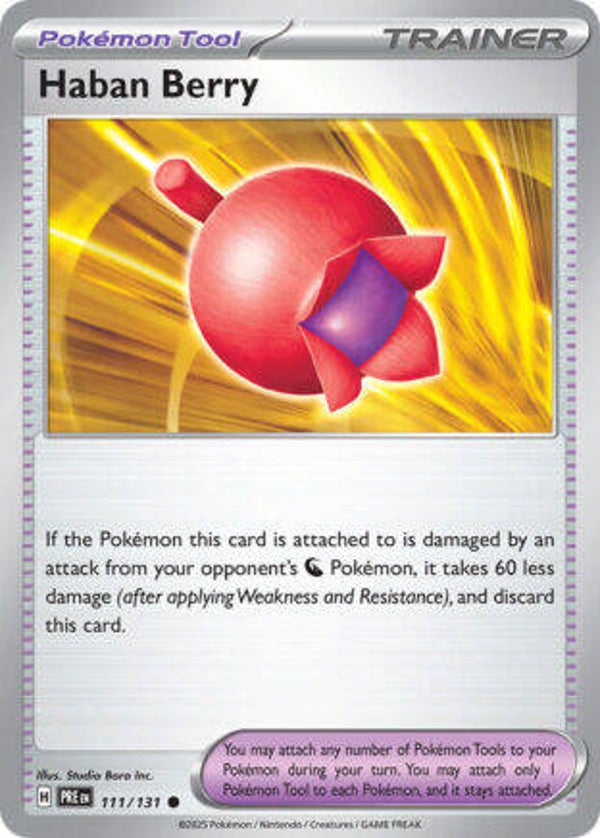 PRE 111 Haban Berry reverse holo