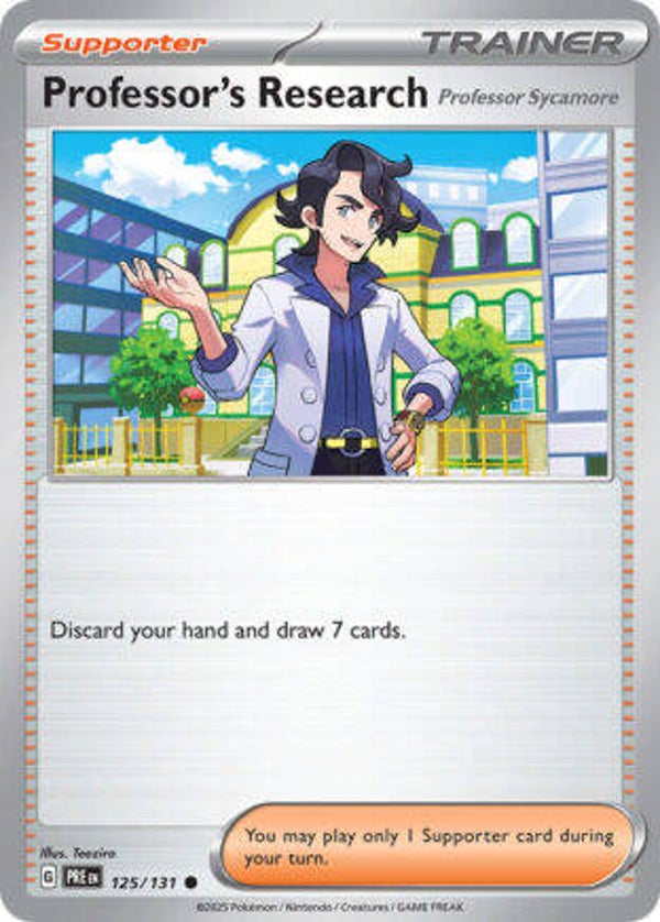 PRE 125 Professor's Research Sycamore reverse holo