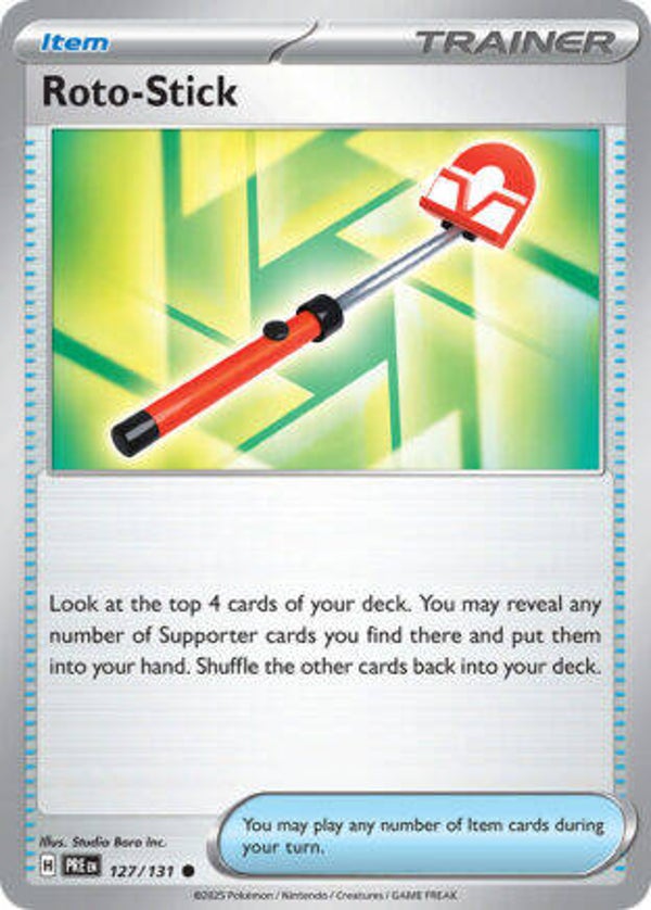 PRE 127 Roto-Stick reverse holo