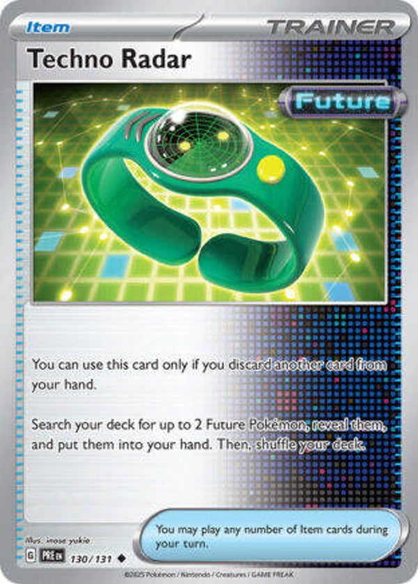 PRE 130 Techno Radar reverse holo