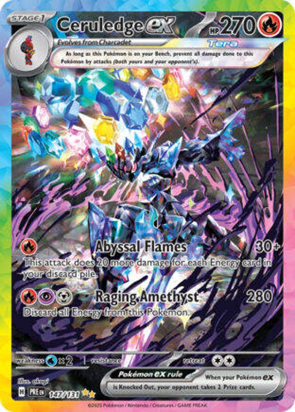 PRE 147 Ceruledge EX