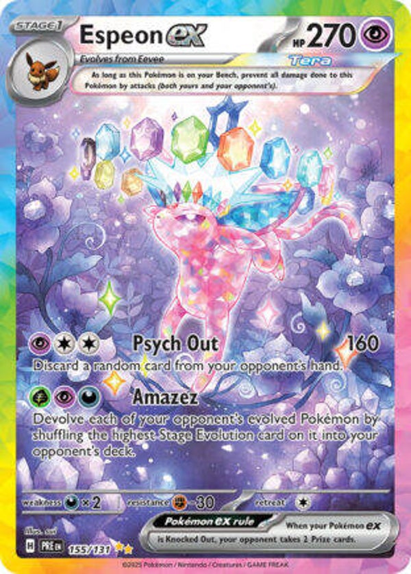 PRE 155 Espeon EX