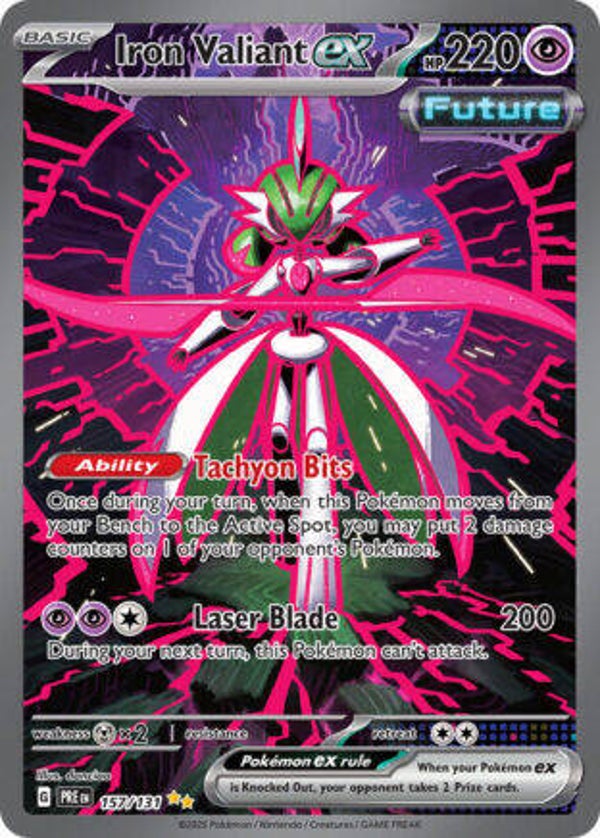 PRE 157 Iron Valiant EX
