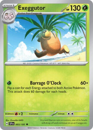 SSP 003 Exeggutor reverse holo