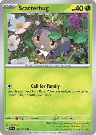 SSP 005 Scatterbug reverse holo