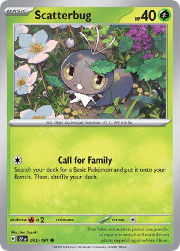SSP 005 Scatterbug reverse holo