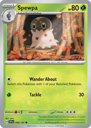 SSP 006 Spewpa reverse holo