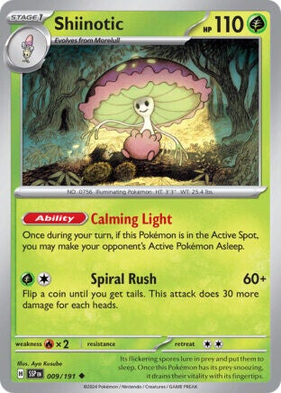 SSP 009 Shiinotic reverse holo
