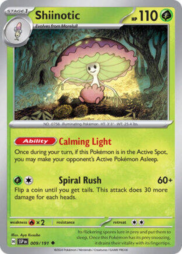 SSP 009 Shiinotic reverse holo