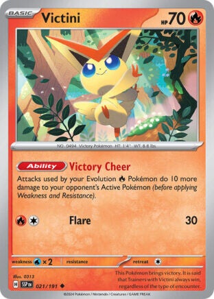 SSP 021 Victini reverse holo