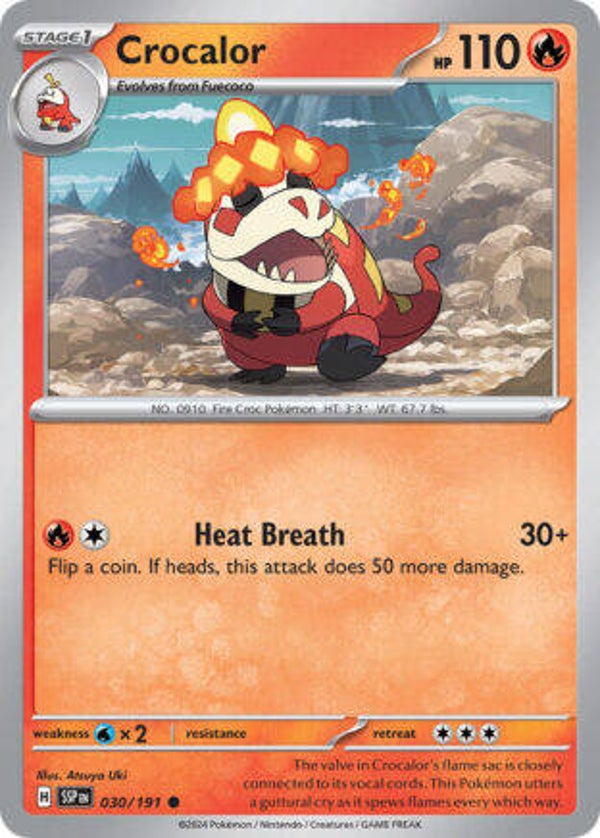 SSP 030 Crocalor reverse holo
