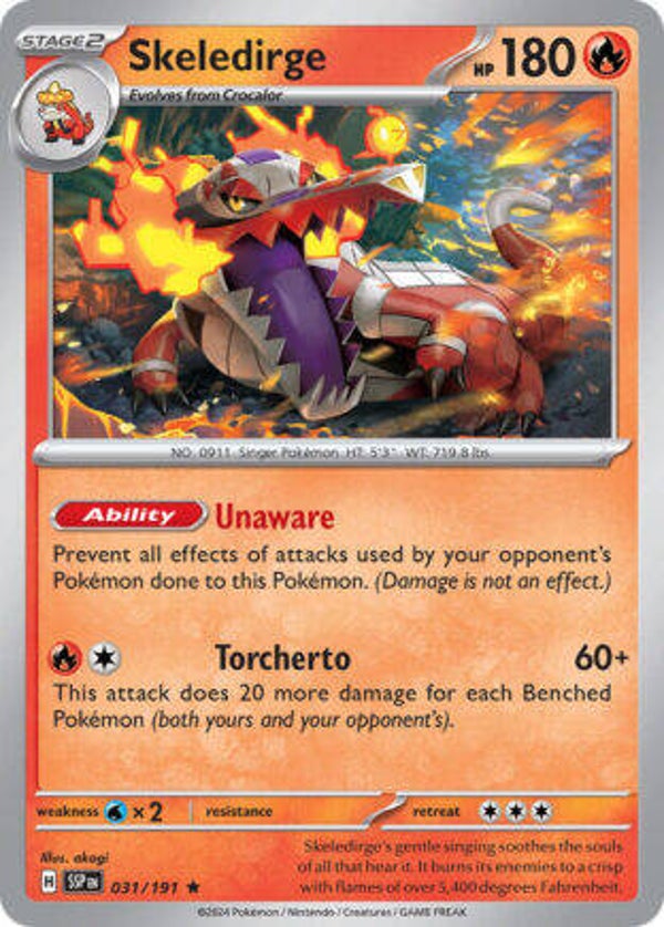 SSP 031 Skeledirge reverse holo