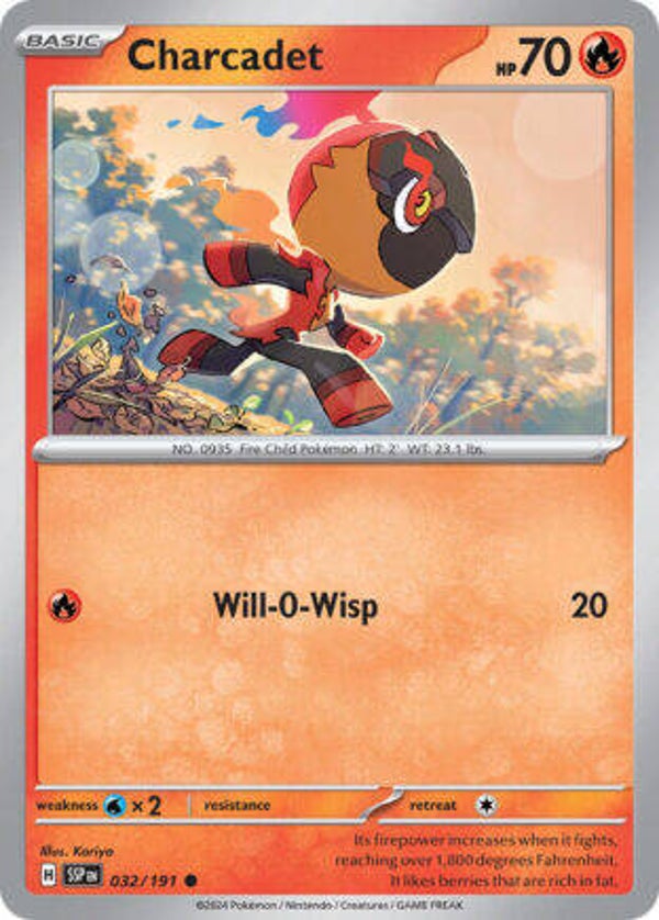 SSP 032 Charcadet reverse holo