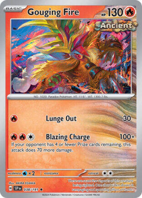 SSP 038 Gouging Fire reverse holo