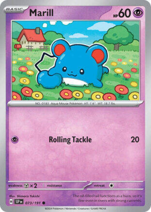SSP 073 Marill reverse holo