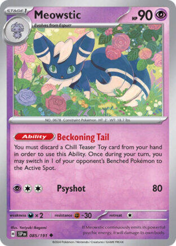 SSP 085 Meowstic reverse holo