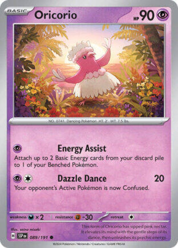 SSP 089 Oricorio reverse holo