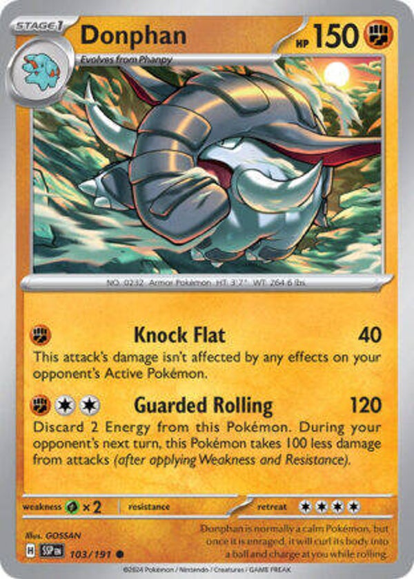 SSP 103 Donphan reverse holo