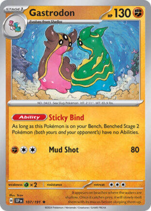 SSP 107 Gastrodon reverse holo