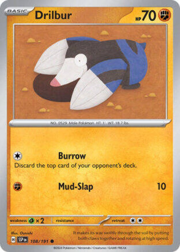 SSP 108 Drilbur reverse holo