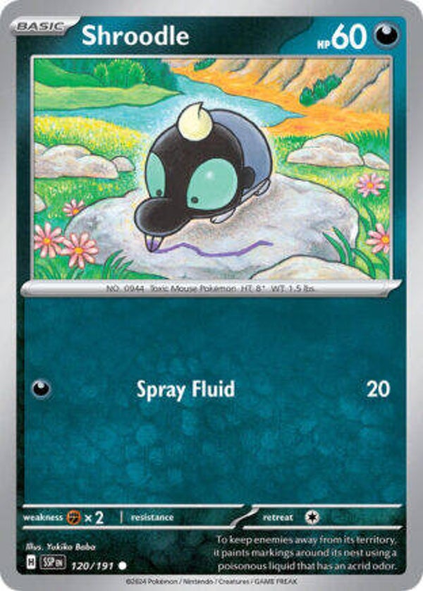 SSP 120 Shroodle reverse holo