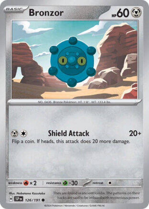 SSP 126 Bronzor reverse holo