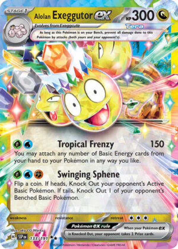 SSP 133 Alolan Exeggutor EX