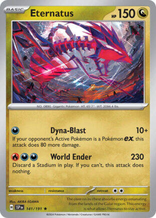 SSP 141 Eternatus reverse holo