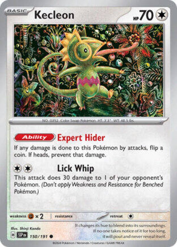 SSP 150 Kecleon reverse holo