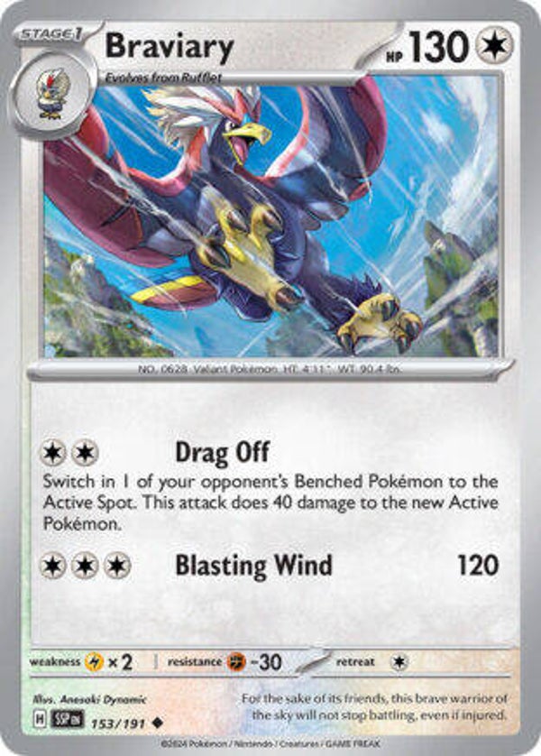 SSP 153 Braviary reverse holo