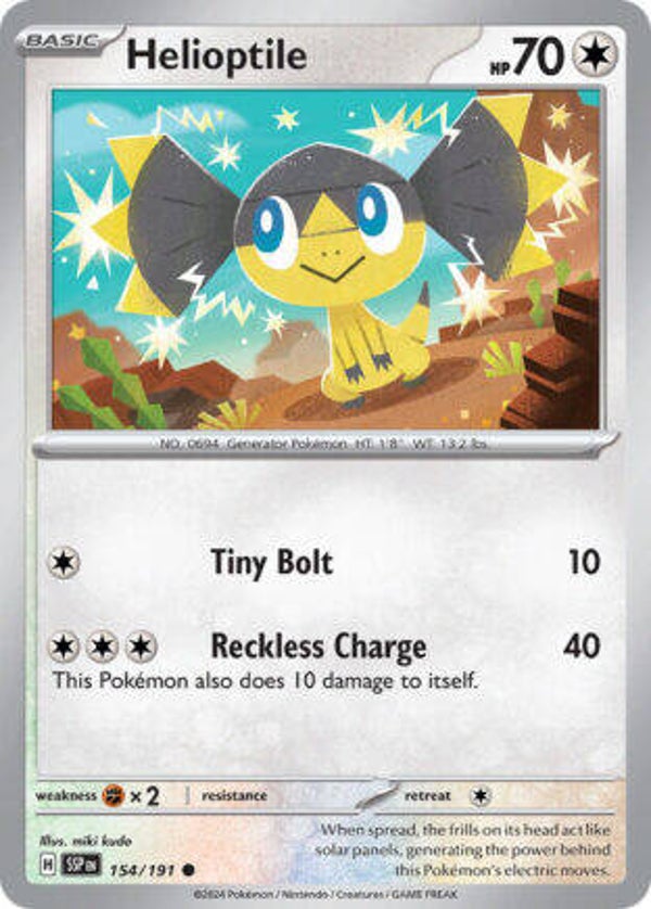 SSP 154 Helioptile reverse holo