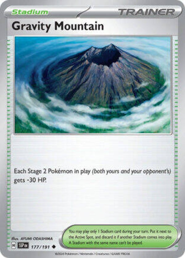 SSP 177 Gravity Mountain reverse holo