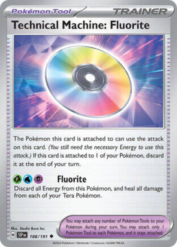 SSP 188 Technical Machine Fluorite reverse holo
