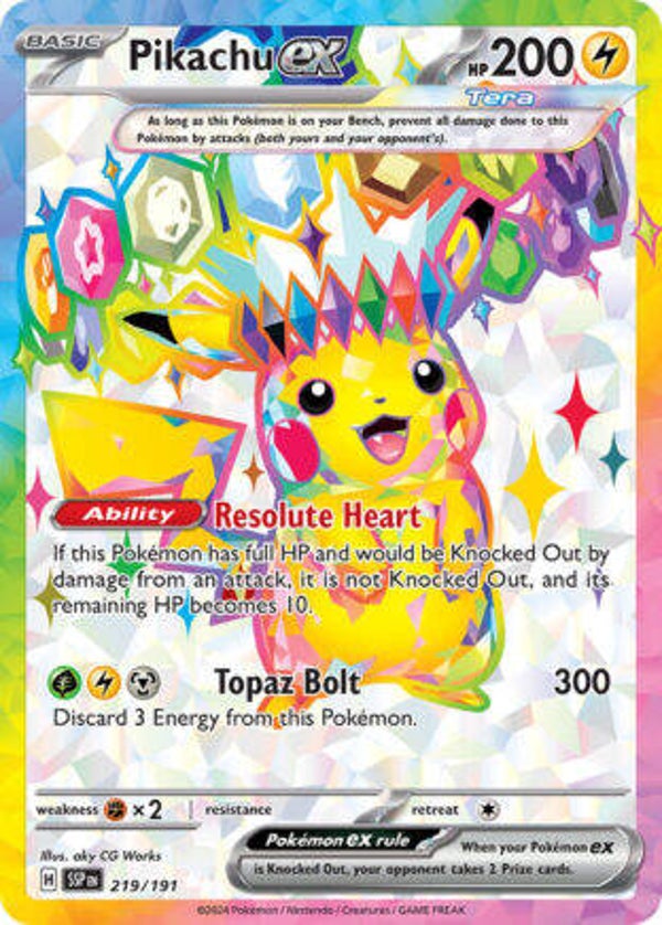 SSP 219 Pikachu EX