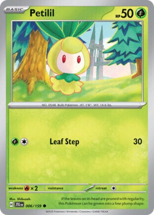 JTG 006 Petilil reverse holo