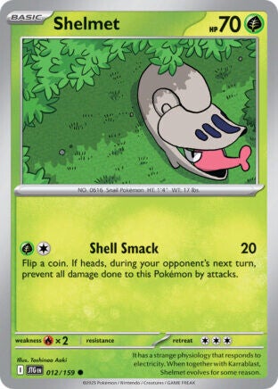 JTG 012 Shelmet reverse holo